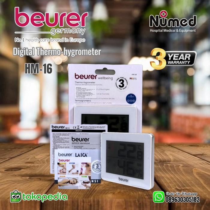 Fixpert- Thermo Hygrometer Original Beurer HM 16 / Thermohygrometer Beurer HM16