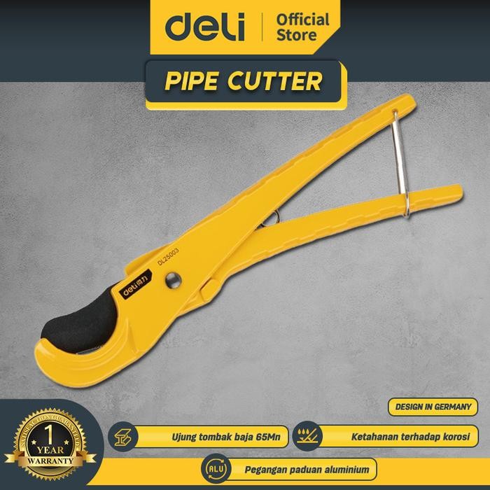 

Obrali- Deli Pipe Cutter / Gunting Pipa 36 mm Aluminium Alat Perkakas DL25003