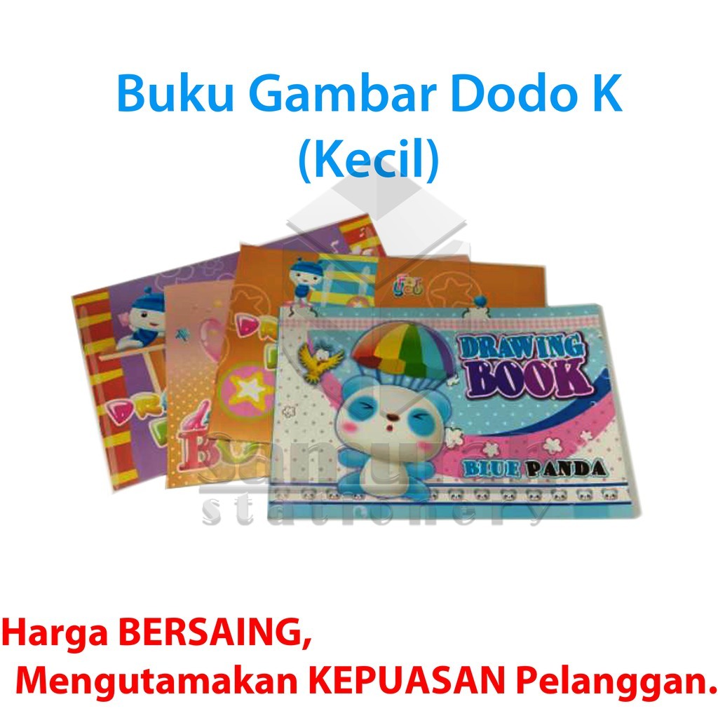 

[READY] Buku Gambar Dodo Ukuran Kecil / Drawing Book 8 K / Buku Sketsa Mengambar Kecil Uk 8K B5