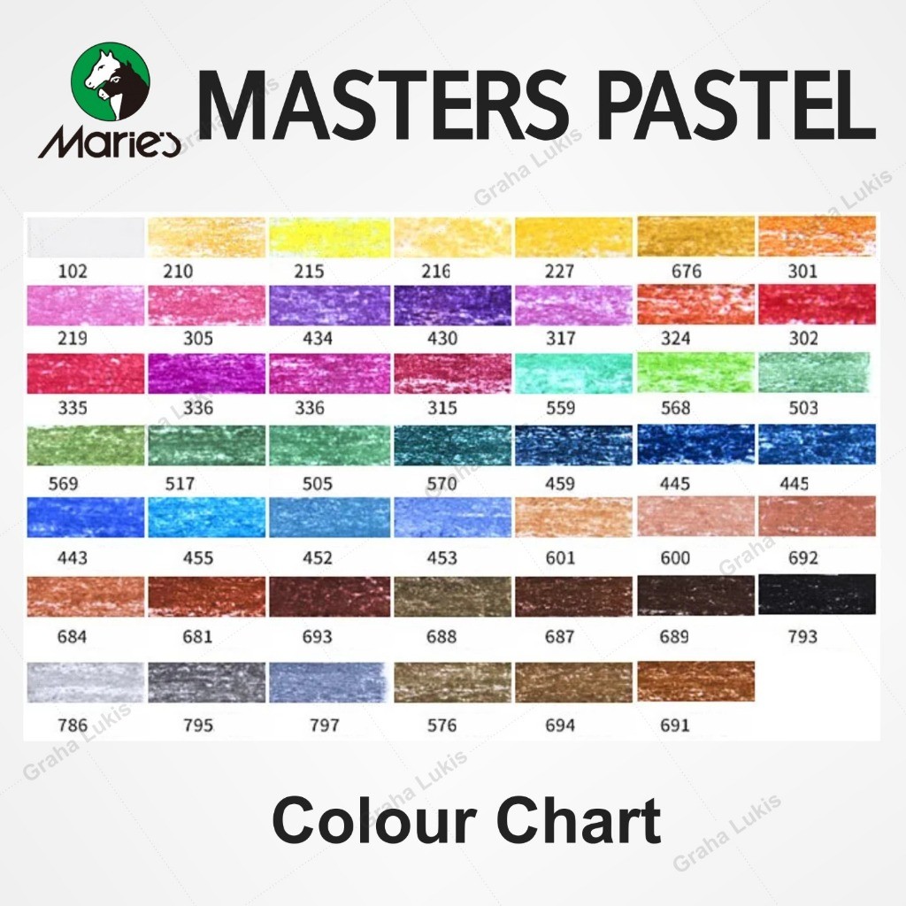 

[READY] Maries Masters Soft Pastel 12 warna