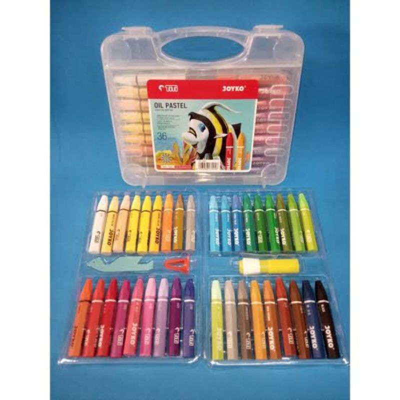 

[READY] Crayon Joyko 24 Warna/36 Warna/Crayon Murah/Oil Pastel