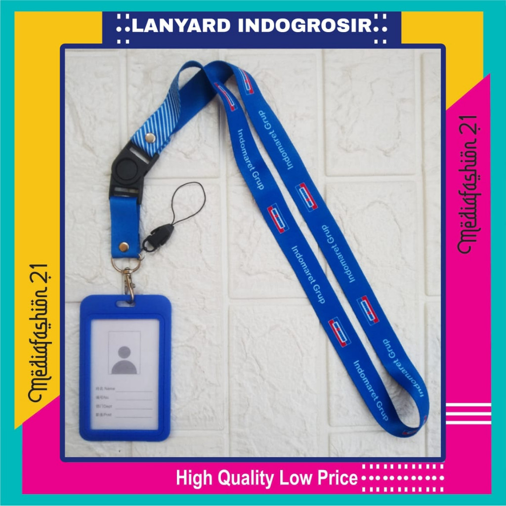 

JH8 Lanyard Tali Gantungan ID Card INDOGROSIR Free Strap HP/Flashdisk