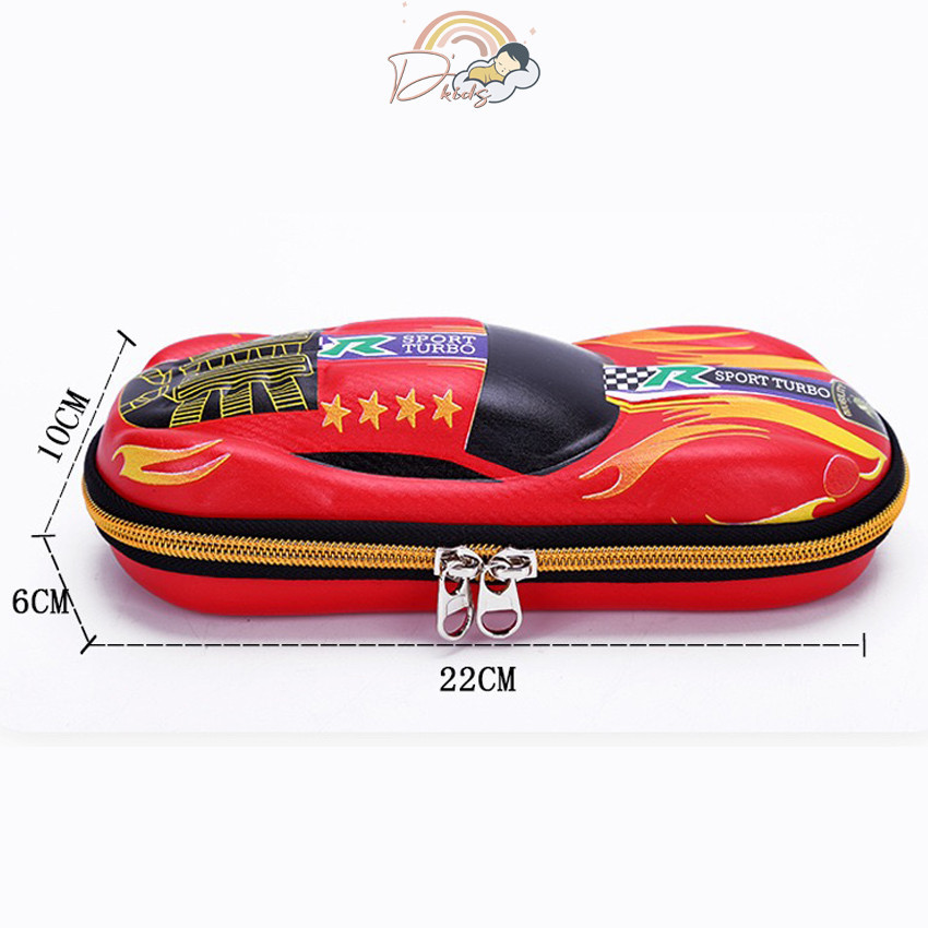

JH8 KP003 Kotak Pensil 3D Premium Bentuk Mobil keren untuk Sekolah Tempat Pensil Pena Elegan Gagah