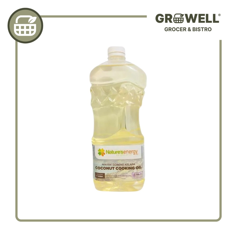

NATURE'S ENERGY COCONUT COOKING OIL 1LT