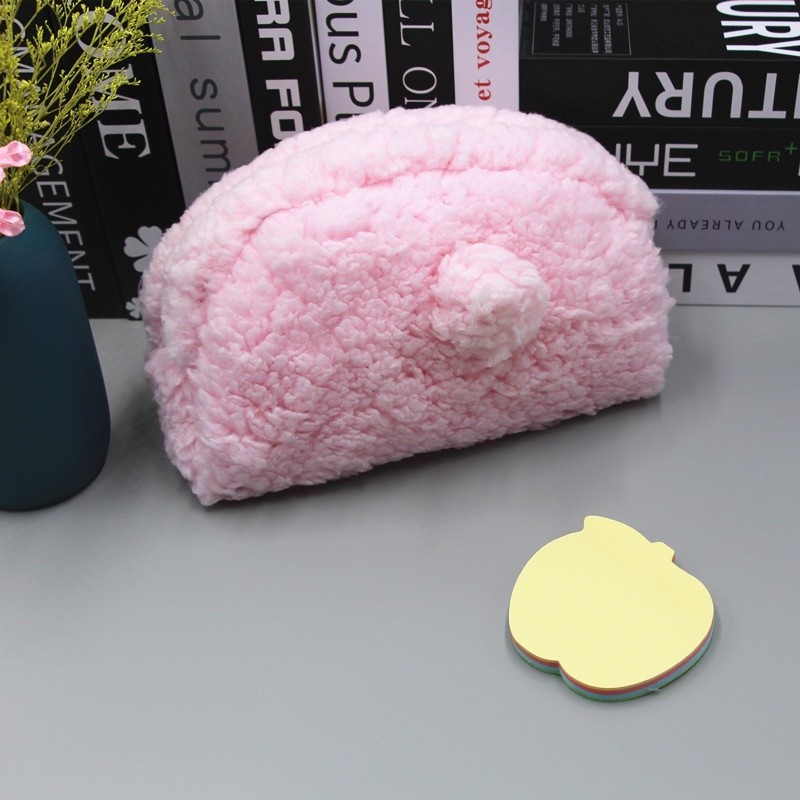 

JH8 PENSIL CASE SANRIO MELODY TEMPAT KOSMETIK PENSIL SERBAGUNA DOMPET MELODY PANJANG BULU POM2