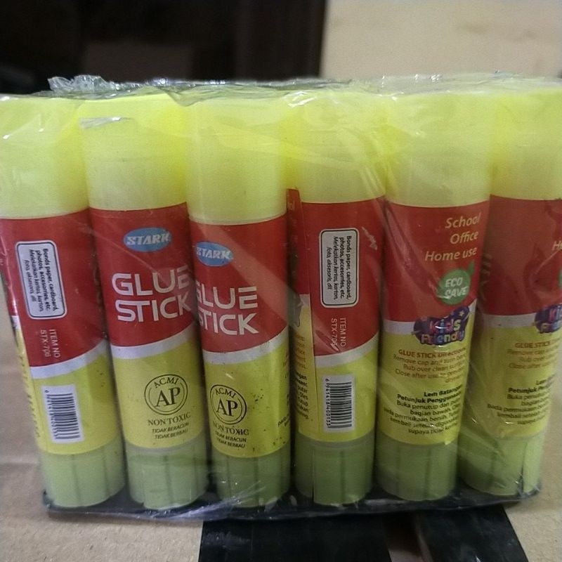 

JH8 24 buah ( 1 bok ) Lem Kertas Stik/Glue Stik
