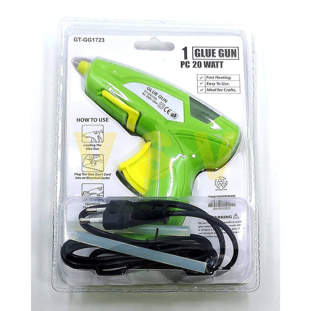 

JH8 Tekiro Glue gun 20 watt / lem tembak / Glue stick / tembakan lem