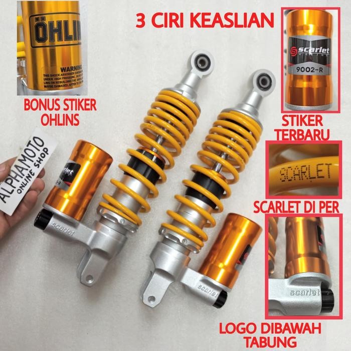 SHOCK SCARLET AEROX 155 TABUNG BAWAH KLIK TERMURAH