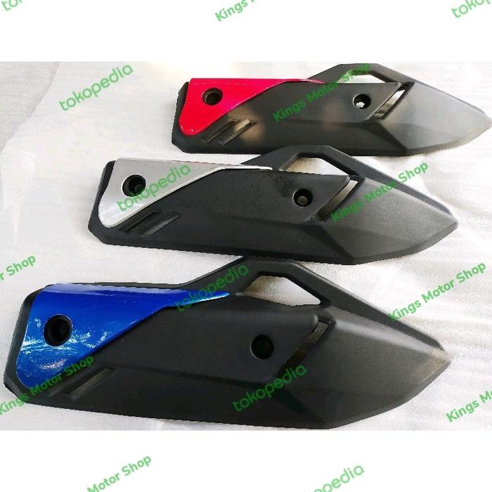 GARNISH MUFFLER COVER KNALPOT CARBON HONDA PCX160 PCX 160