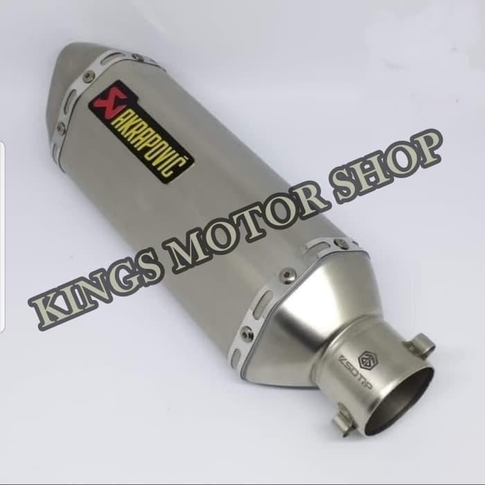 KNALPOT AKRAPOVIC HEXAGONAL YAMAHA XSR155 XSR 155 IMPORT FULL SYSTEM TERLARIS