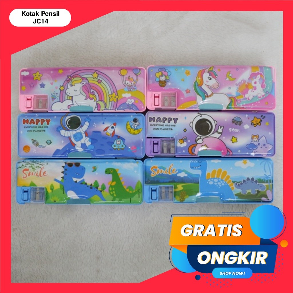 

Pencil Case/Pencil Bag/Kotak Pensil Pencil Case #41389 (Jc14) / Kerajaan Alat Tulis