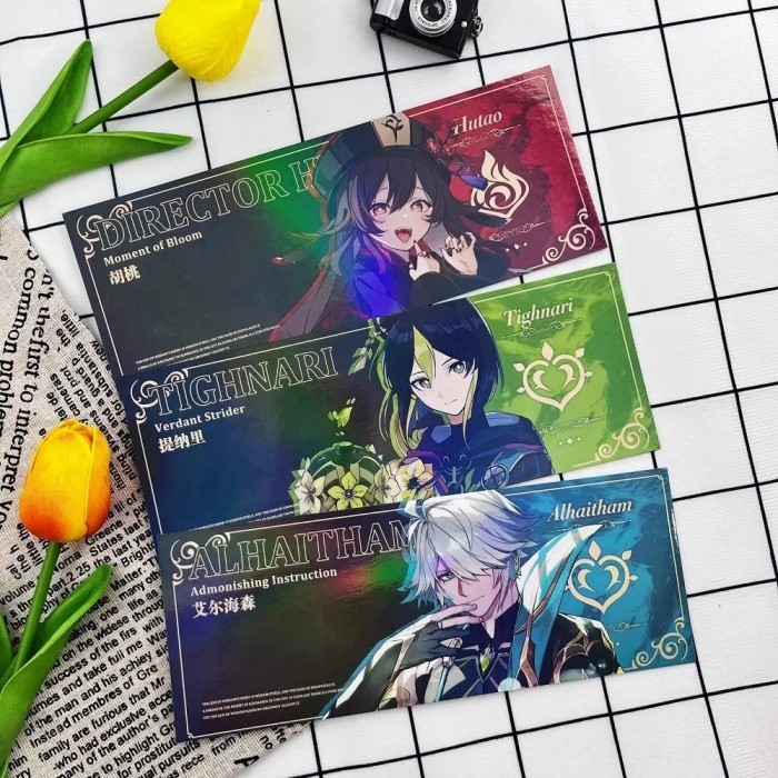 Anime Game Genshin Impact Cosplay Hu Tao Alhaitham Tighnari Cyno