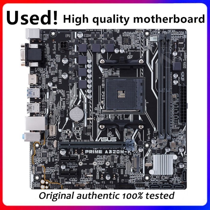 For PRIME A320M-K Motherboard Socket AM4 DDR4 For AMD A320 A320M