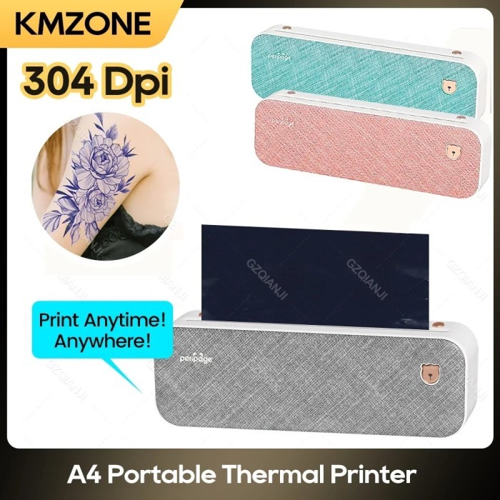 304 DPI Peripage A4 Thermal Printer 203dpi Tattoo Transfer Paper