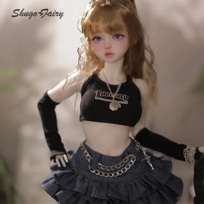 Shuga Fairy 1/4 Pearl BJD Doll New Design Sweetheart Girly Face