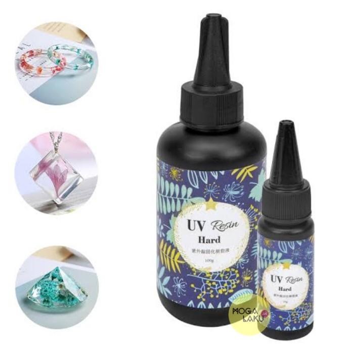Fixco- [100gr] uv resin bening clear solar resin clear padico craft uv glue