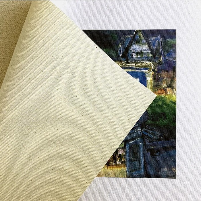 A4 A3 A3+ A2 size inkjet pure cotton canvas sheets for inkjet printer