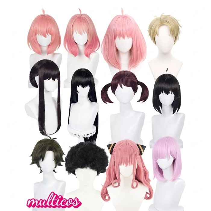 Anime SPY×FAMILY Cosplay Wig Anya Forger Yor Forger Loid Forger