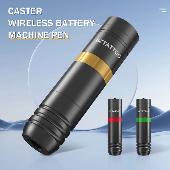 EZ Caster Wireless Cartridge Tattoo Machine pen Rotaty Battery Pen