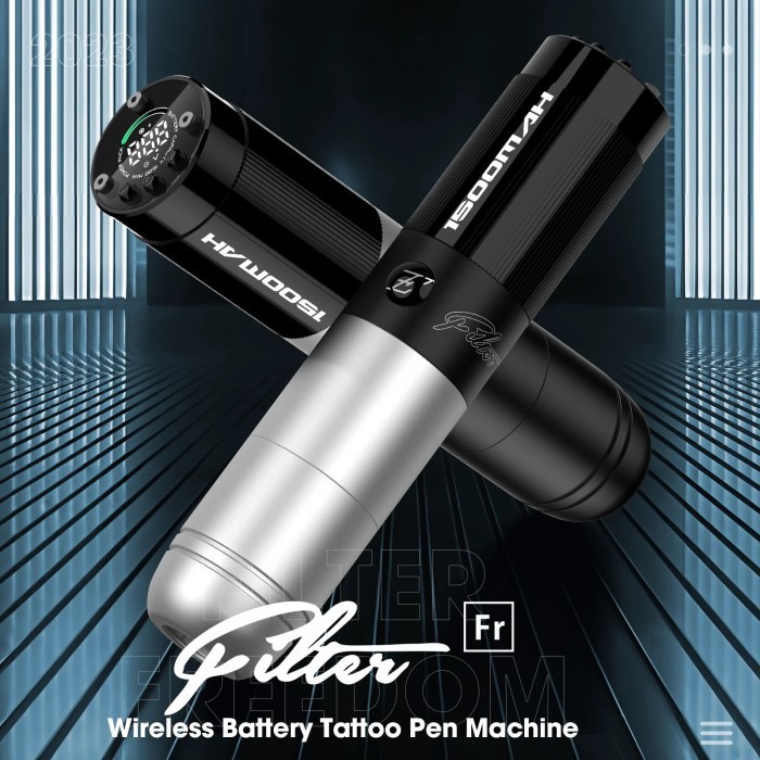 EZ Filter Freedom Wireless Cartridge Tattoo Machine Pen Rotaty