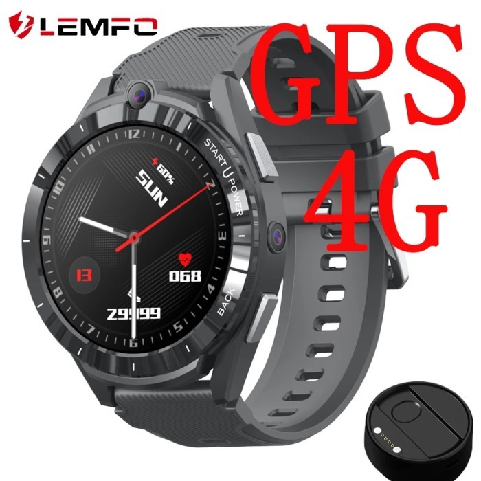 LEM16 4G GPS Smart Watch Android 11 Smartwatch Men 6GB 128GB 900mah