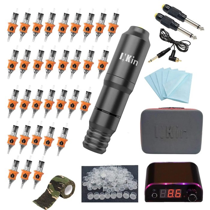 INKIN Tattoo Kit MATO/FATO Rotary Cartridge Tattoo Pen Machine Kit 32