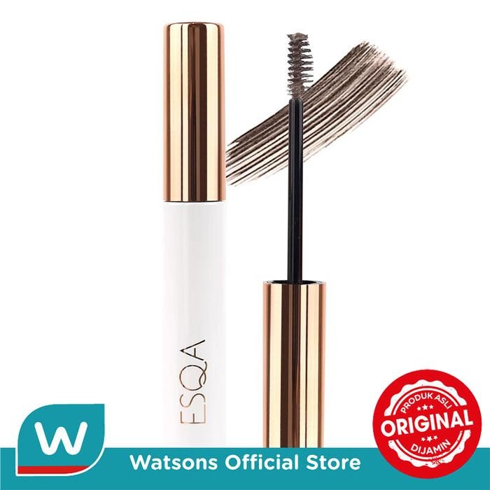 esqa freeze tint brow mascara ash brown [mutu terbaik]