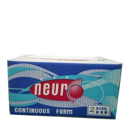 

Kertas Komputer Continuous Form Neuro 9,5 x 11 2 Ply ( Utuh atau Dibagi 2 )