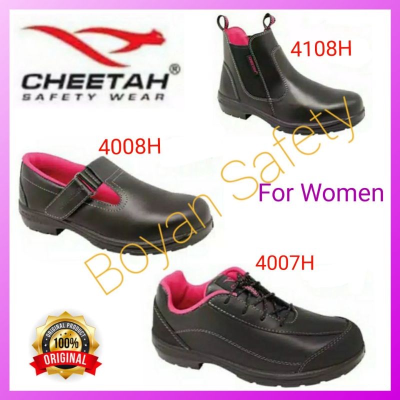 WANITA CHEETAH SAFETY SHOES