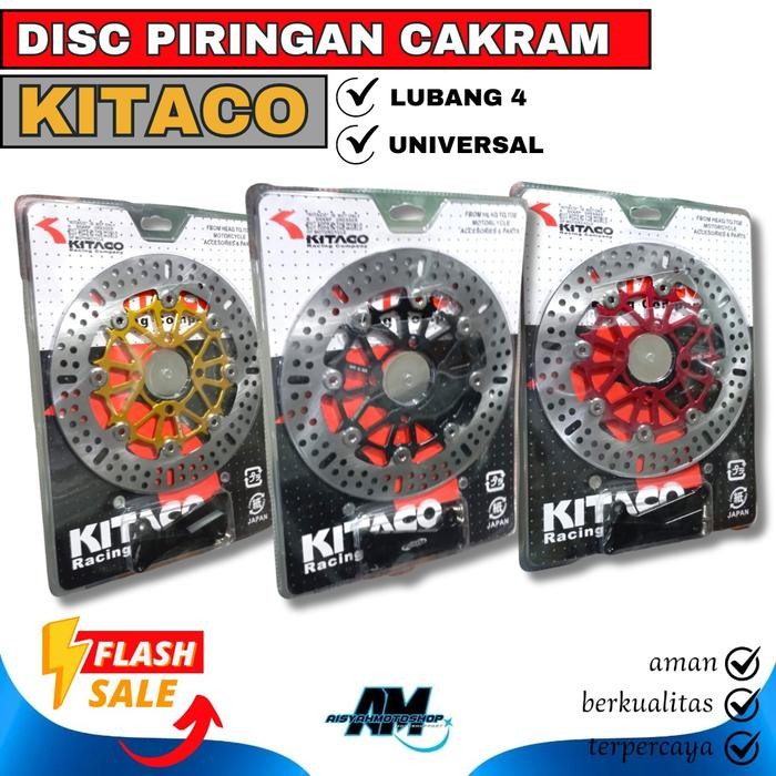 Disc Ktc Kitaco 260 Mm Disc Brake Piringan Ktc Kitaco Racing 260 Mm Free Breket Disc Cakram Disc