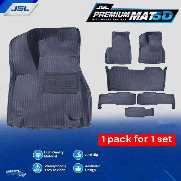 Ready JT All New Rush Terios Karpet Mobil 5D JSL Mat Model Diamond
