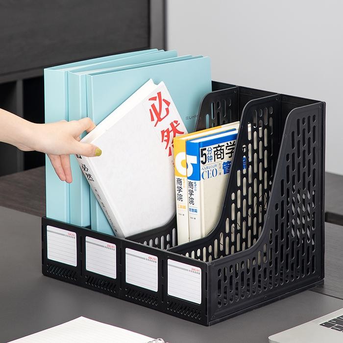 

Promo Deli File Tray Rak Box File Tempat Dokumen 4 Sekat 3 Warna 78998 Berkualitas