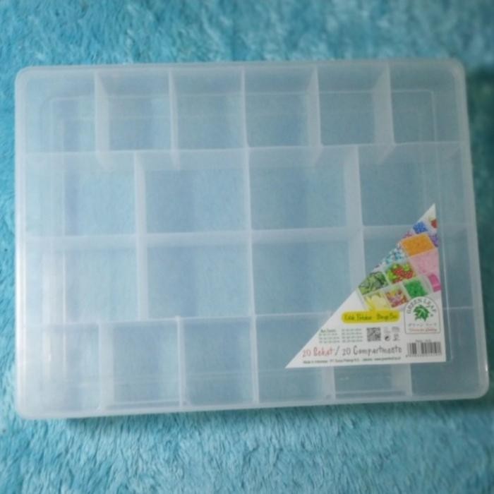 

Promo Box (Kotak) Perkakas (Baut) 20 Sekat Green Leaf 1419 Tbk