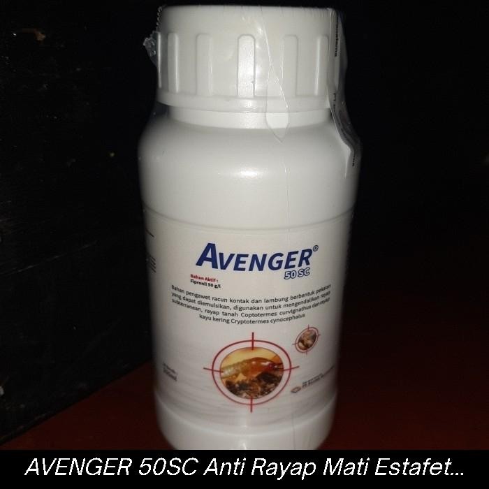 BEST PRODUK AVENGER20SC FIPRONIL 50 G/L ANTI RAYAP TANAH RAYAP KAYU KERING TUNTAS