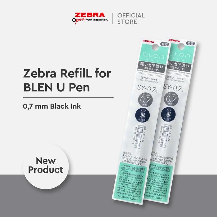 

Ready JT Zebra refill pulpen Blen U Series - Refill SY