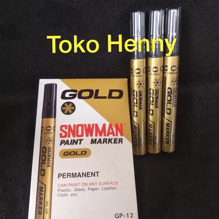 

Ready JT SPIDOL SNOWMAN PERMANENT GOLD / EMAS