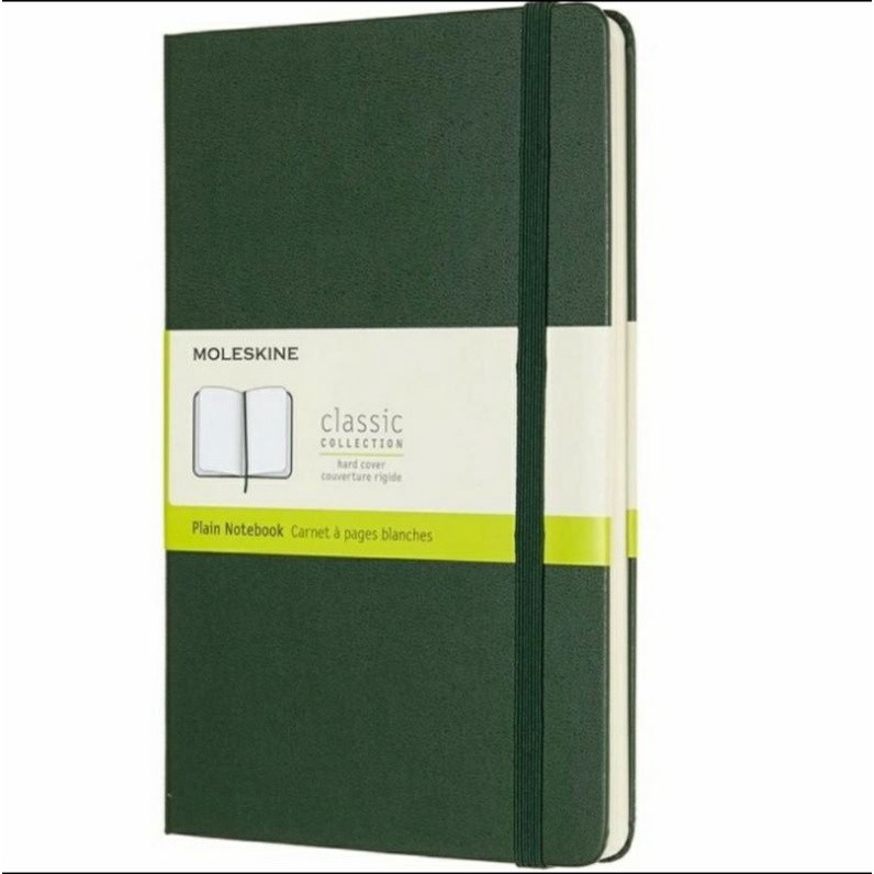 

Moleskine Plain Notebook Classic Collection Myrtle en