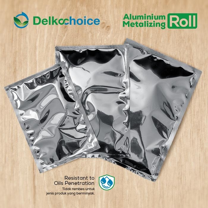 Plastik kemasan alumunium foil saset roll kemasan sachet delkochoice