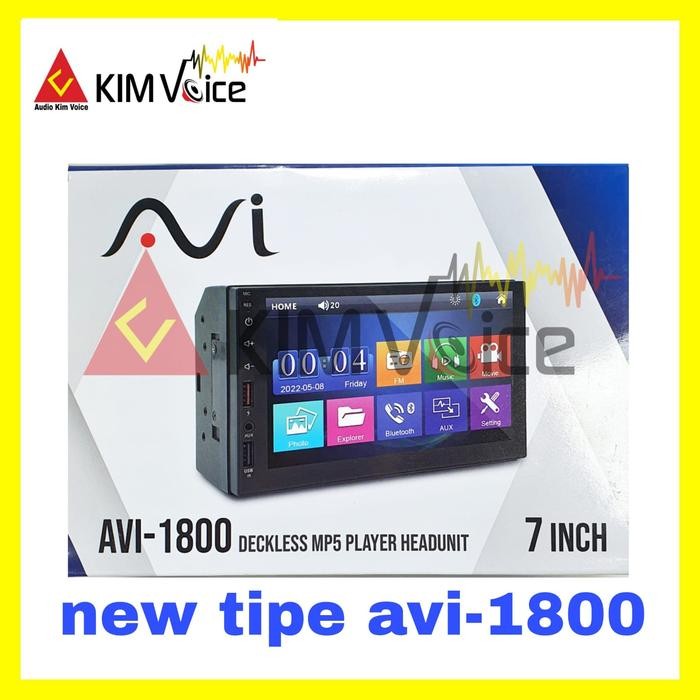 Head Unit Double Din Dekles MP5 AVI-1600DSB MKII TERLARIS