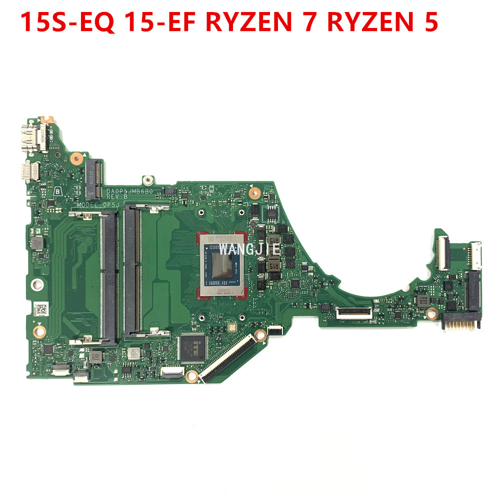 0P5J DA0P5JMB6B0 For HP 15-EF 15S-ER 15S-EQ Laptop Motherboard M40930-601 With RYZEN 5 CPU 100% Test