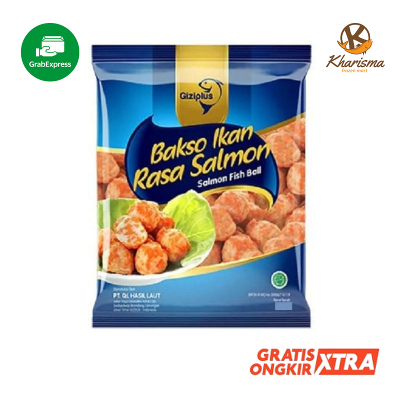 

Giziplus Bakso Ikan Salmon 500g