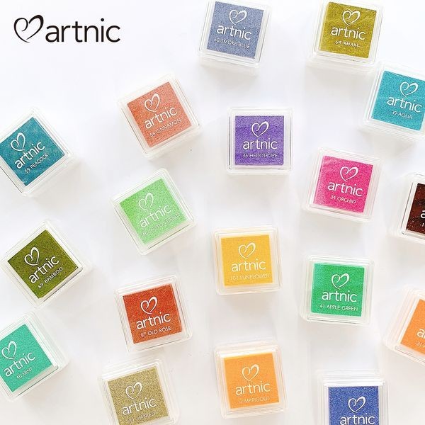 

Kodomo No Kao Artnic Ink Pad for Stamp Small Water Based Pigment Color Bantalan Cap Stempel