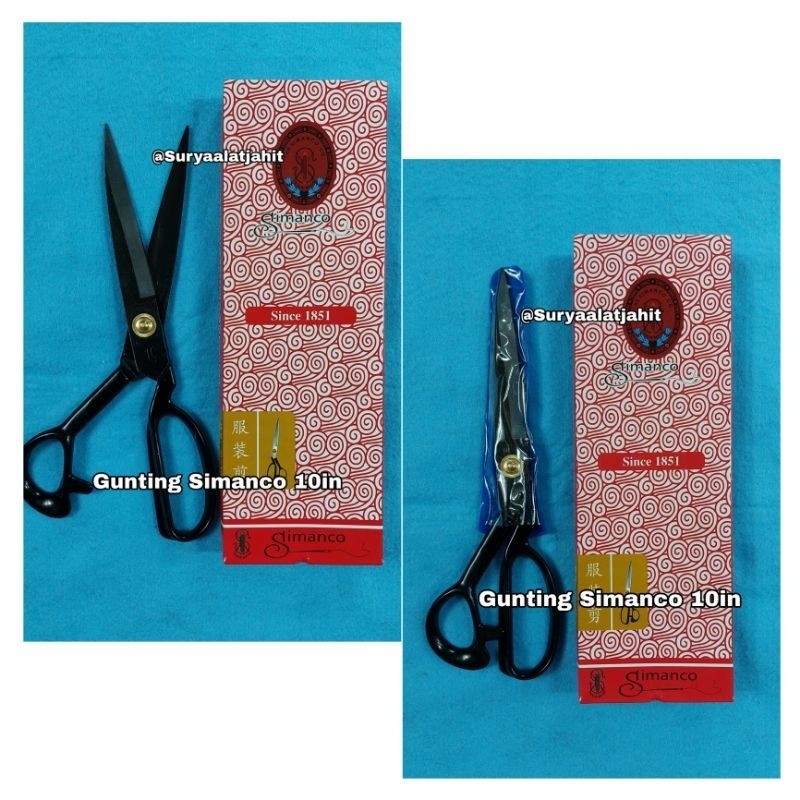 

Gunting Simanco SL.10in/25cm kwalitas bagus =rp.73.000/1pcs