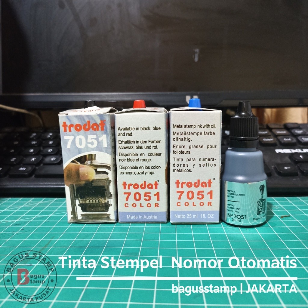 

Tinta Stempel Nomor Otomatis Trodat 7051 Khusus Stempel Beli