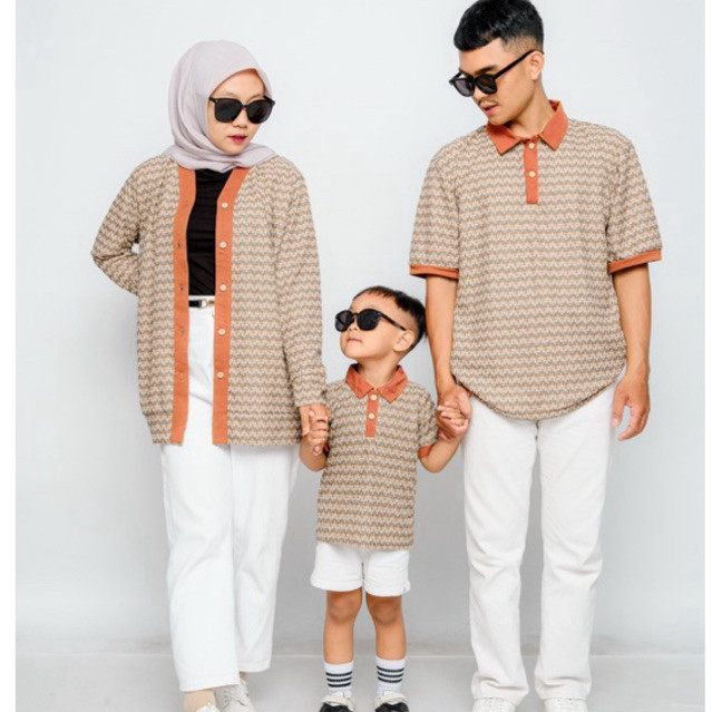 Kidswearup Leon Polo Knit - Kaos Polo Rajut Anak - Knit Polo Anak