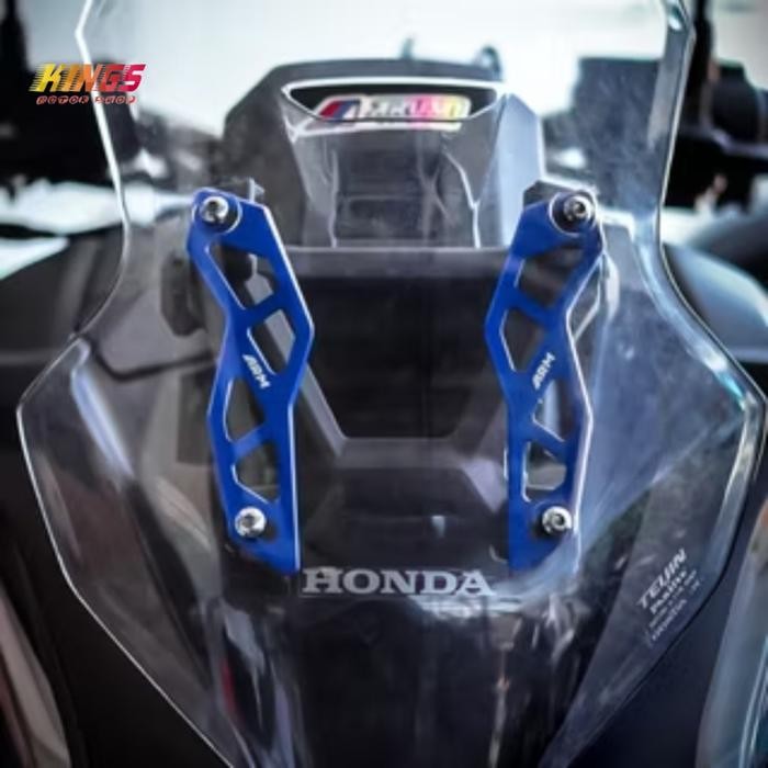 BRACKET VISOR GARNISH VISOR WINDSHIELD FULL CNC HONDA ADV150 ADV160 BEST SELLER