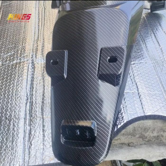 SPAKBOR BELAKANG CARBON HONDA SCOOPY FI 2013-2017 TERMURAH