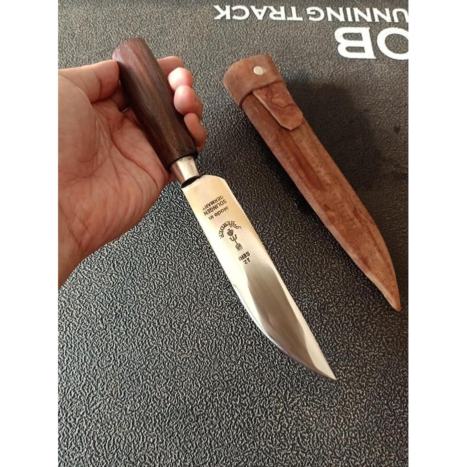 PREMIUM Pisau Dapur Cap Garpu Lokal Sembelih Seset Kulit Daging Super Tajam