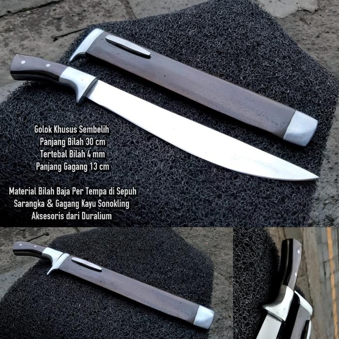 PREMIUM golok sembelih natural super tajam dan keren