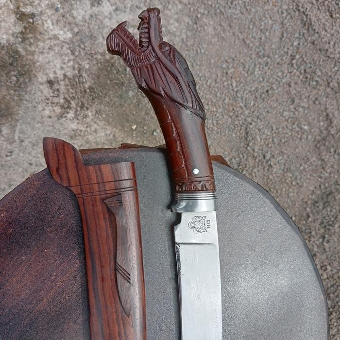 PREMIUM pisau sembelih gagang naga natural